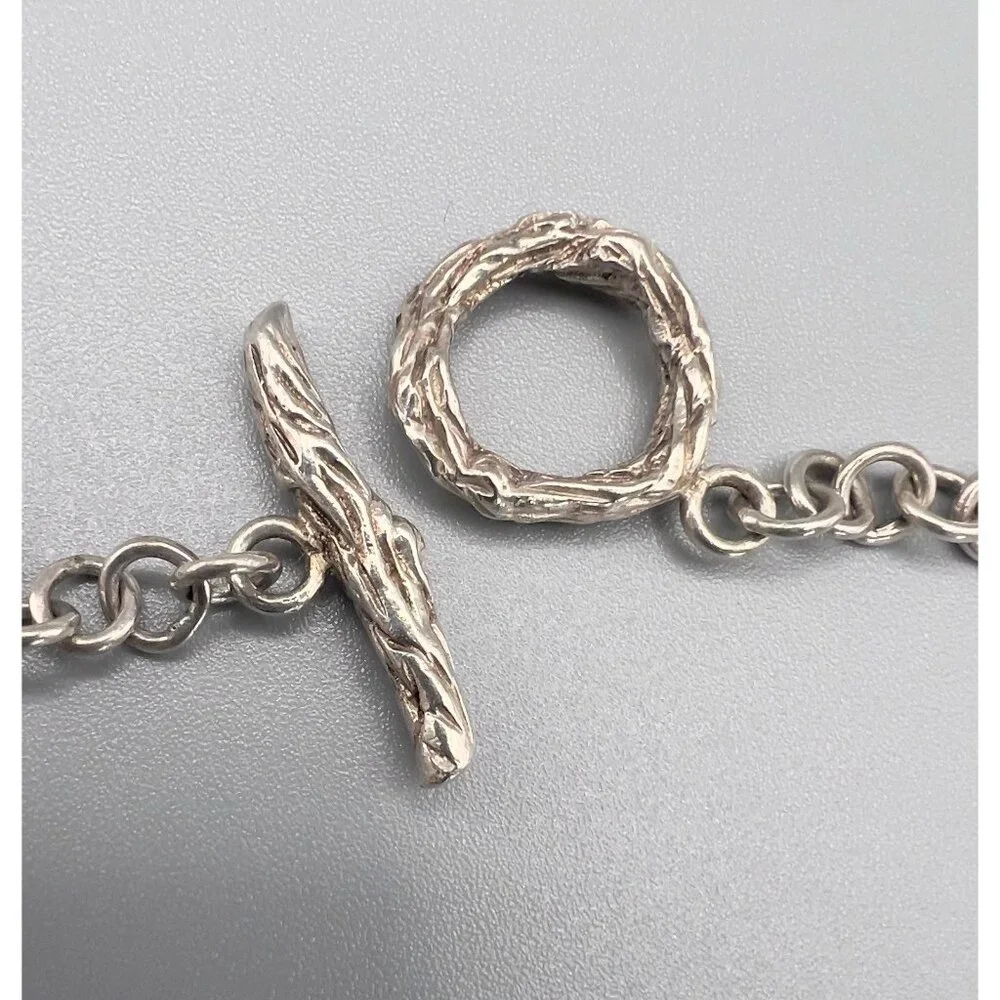 Whitney Kelly Sterling Silver Jade Flowers & Pearl Accents Necklace - Picture 6 of 14